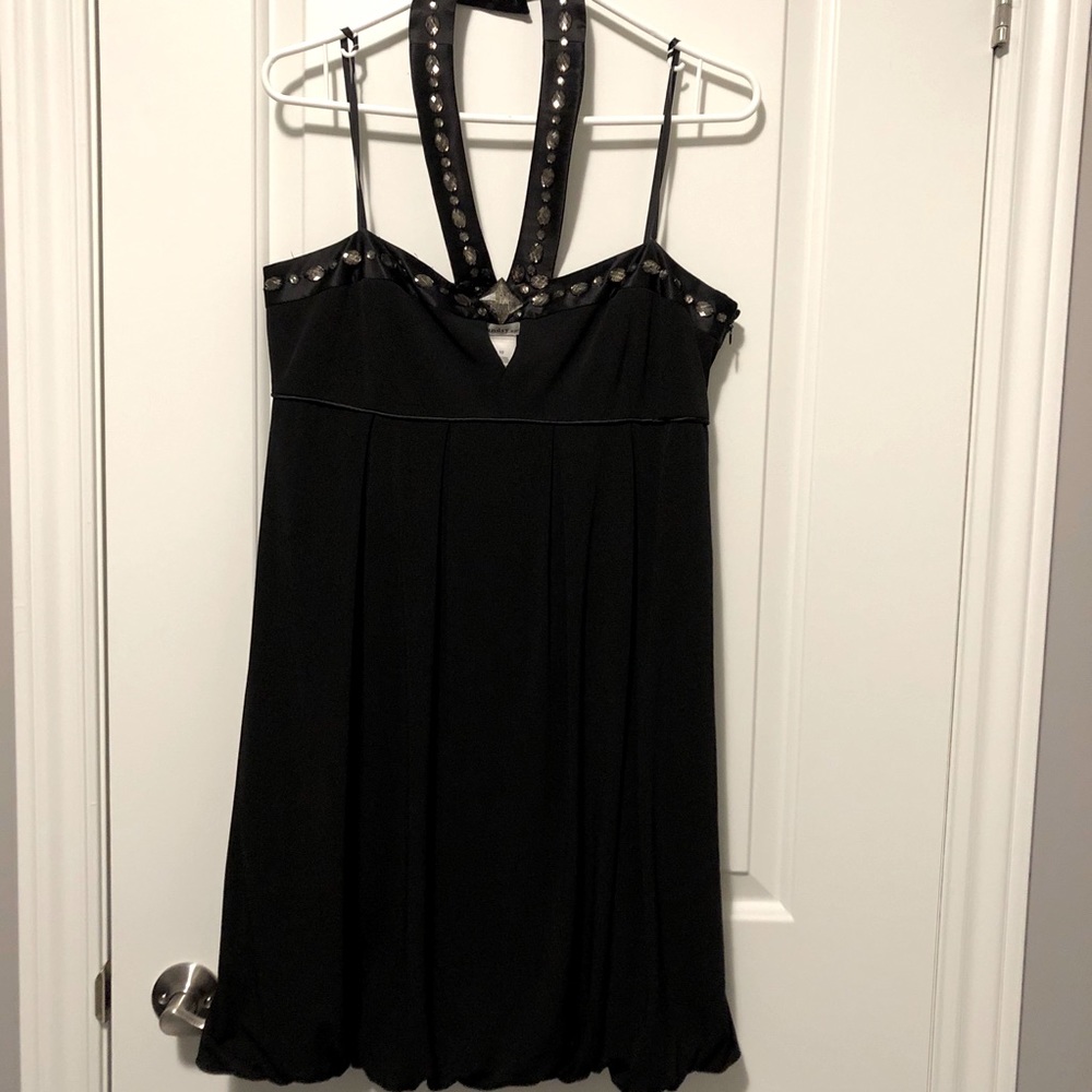 Black Laundry halter neck dress